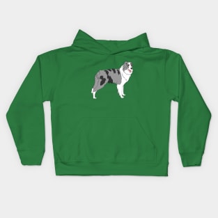 Border Collie Kids Hoodie